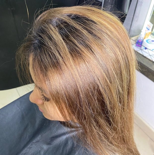 Стрижка+сложное окрашивание