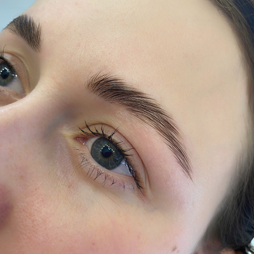 Долговременная укладка бровей (ламинирование) + коррекция + окрашивание+ Botex