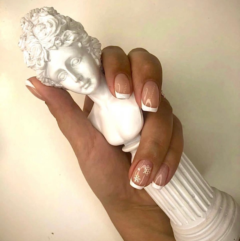 Маникюр+покрытие «Френч»