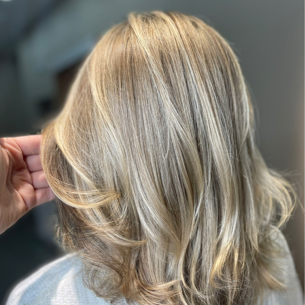 Укладка феном