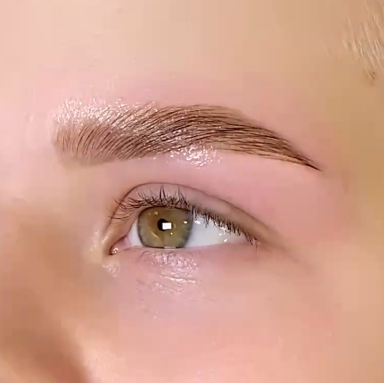 Долговременная укладка бровей (с окрашиванием)