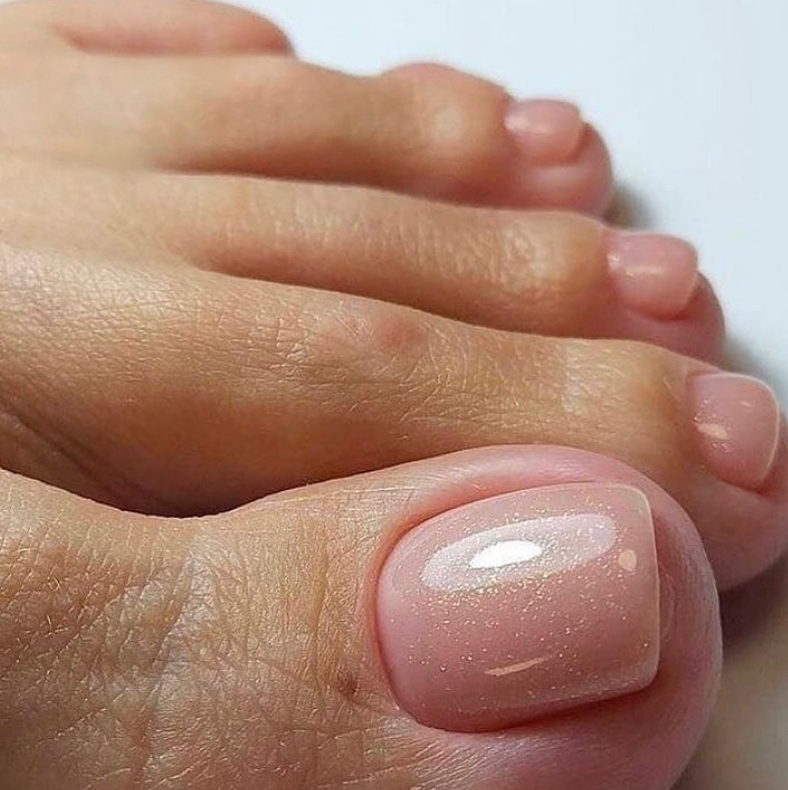 Педикюр обработка пальчиков + покрытие гель лак 🔝мастер