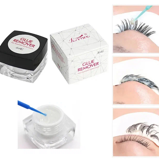 Снятие ресниц