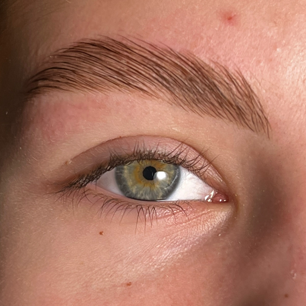 Художественное оформление бровей (коррекция бровей + окрашивание)