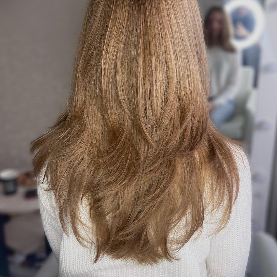 Женская стрижка (длинная)