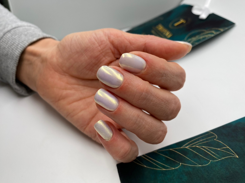 Маникюр + однотонное покрытие гель - лаком