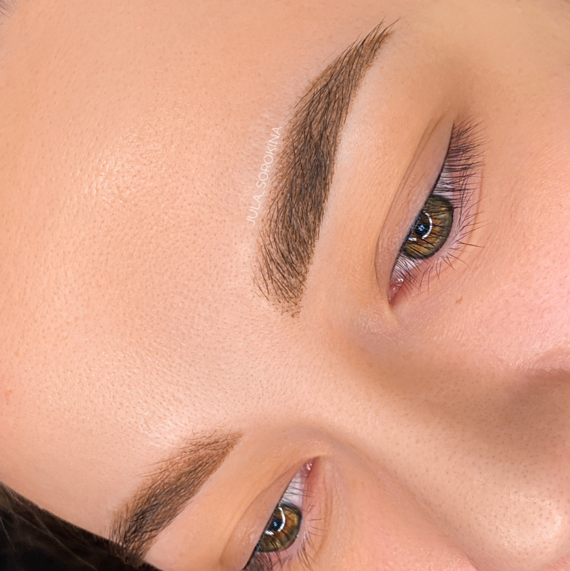 БРОВИ - Коррекция (рефреш) ПМ спустя 1-1,5 года моя работа