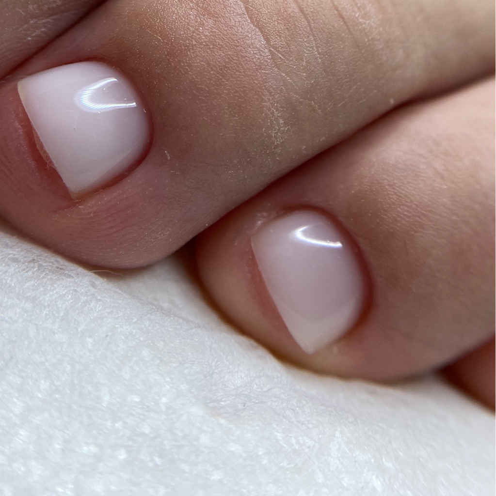 Педикюр пальцы с покрытием (однотон)