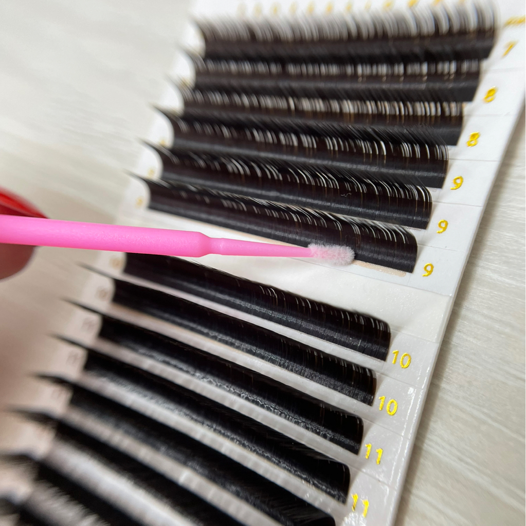 Коррекция ресниц 2д обьем