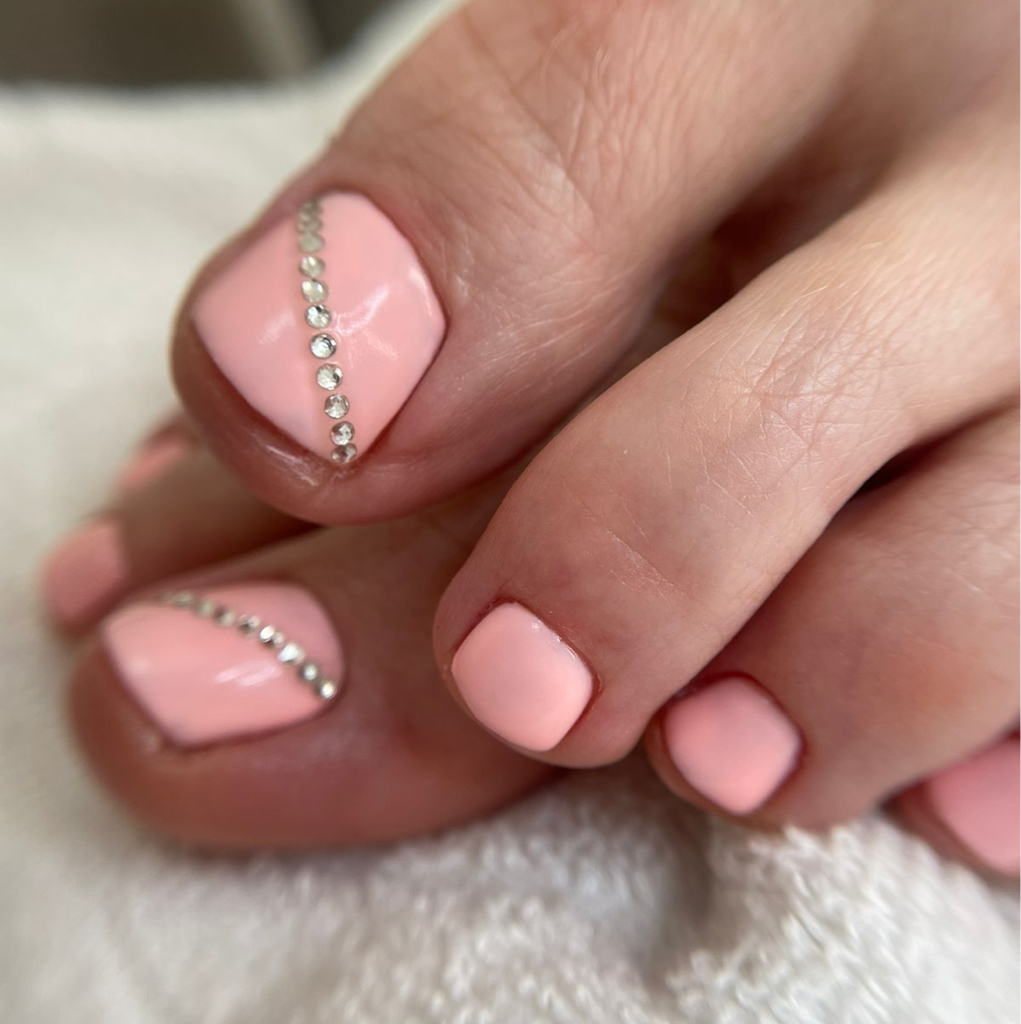 Педикюр с покрытием гель-лак