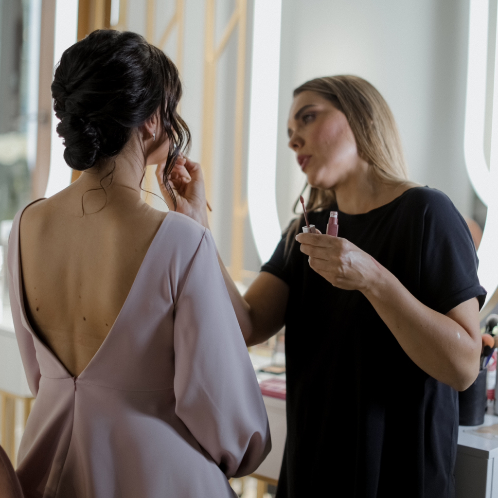 Репетиция свадебного образа