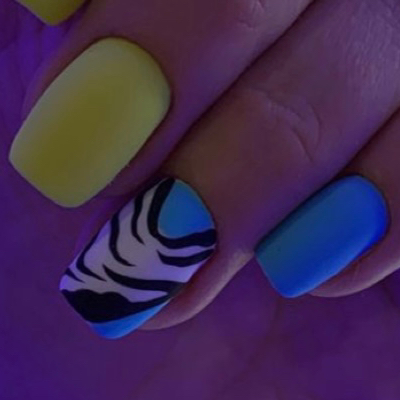 Дизайн всех пальчиков сложный