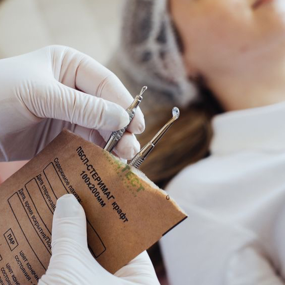 Механическая чистка лица на косметике Holy Land (Израиль)