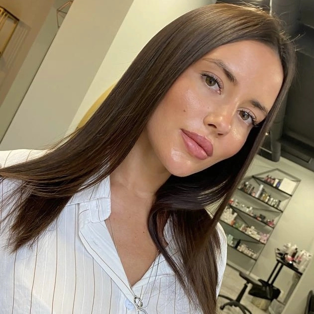 Окрашивание в 1 тон Стойкий краситель (средняя длина) PREMIUM класс