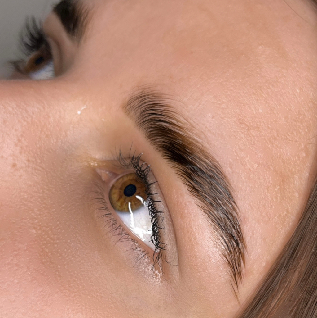 Долговременная укладка+архитектура бровей