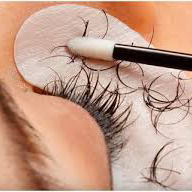 Снятие наращенных ресниц без последующего наращивания (наши работы)