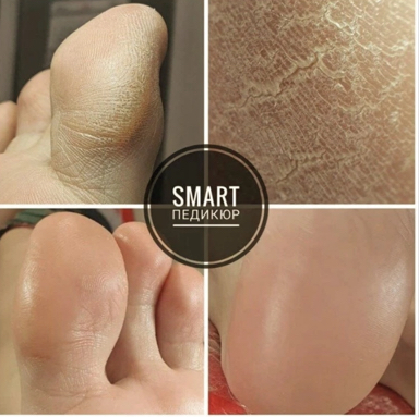 Педикюр комплексный (пальчики+стопы) с однотонным покрытием гель-лак