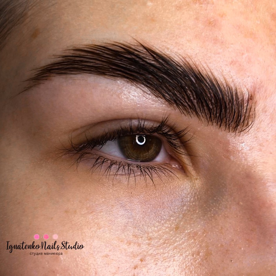 Ламинирование + Окрашивание бровей