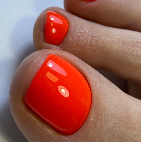 Обработка пальчиков с покрытием гель-лак