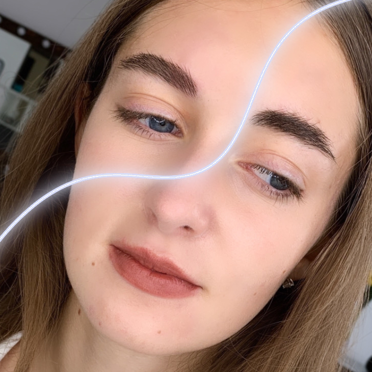 Оформление бровей (воск, пинцет) без окрашивания