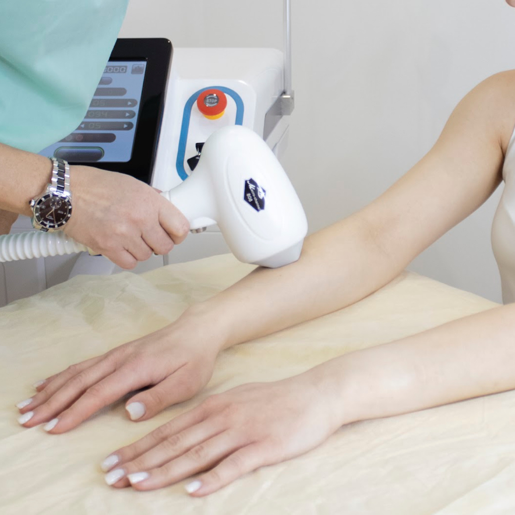 Лазерная эпиляция рук до локтя