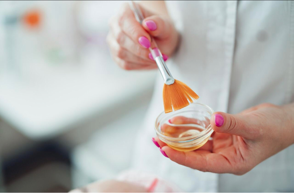 Салициловый пилинг лица