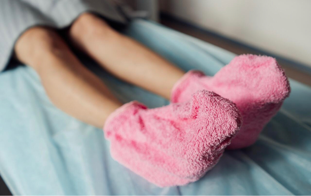 Холодная парафинотерапия ног