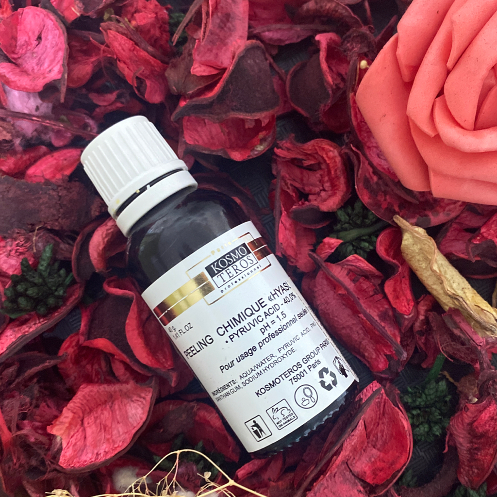 Гликолевый пилинг лица (отбеливающий)