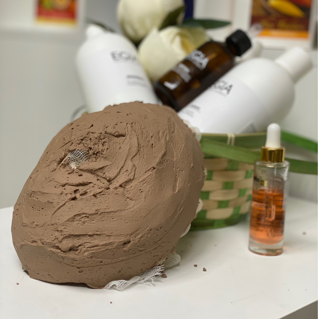 Гипсовая маска для лица