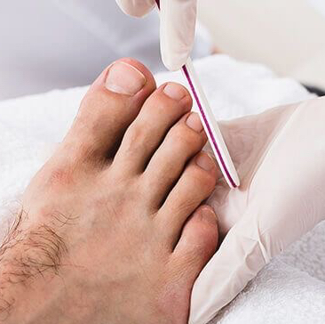 Мужской смарт педикюр (обработка стопы и пальчиков)