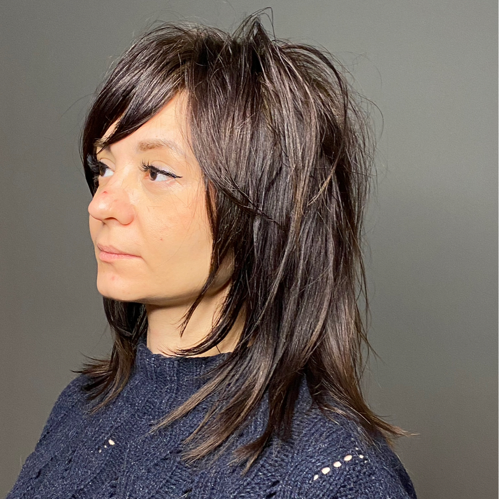 Окрашивание в тон - короткие волосы