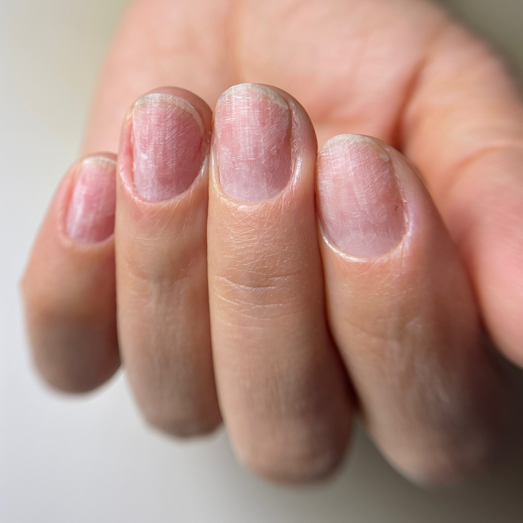 Снятие + маникюр без покрытия