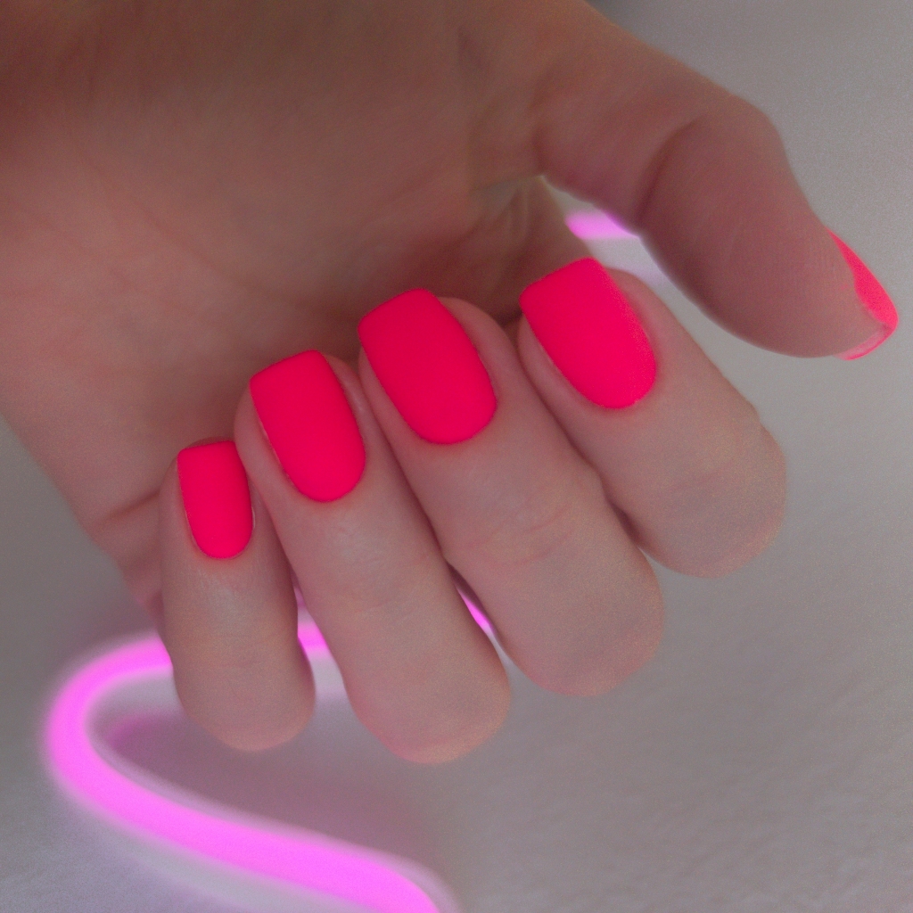 Маникюр с покрытием гель-лак (один тон)