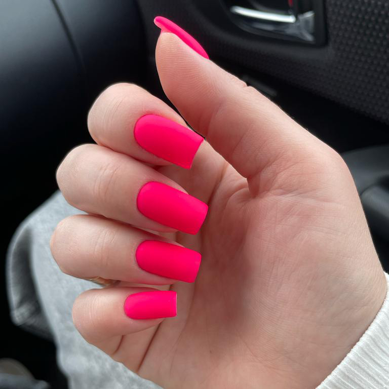 Маникюр комбинированный