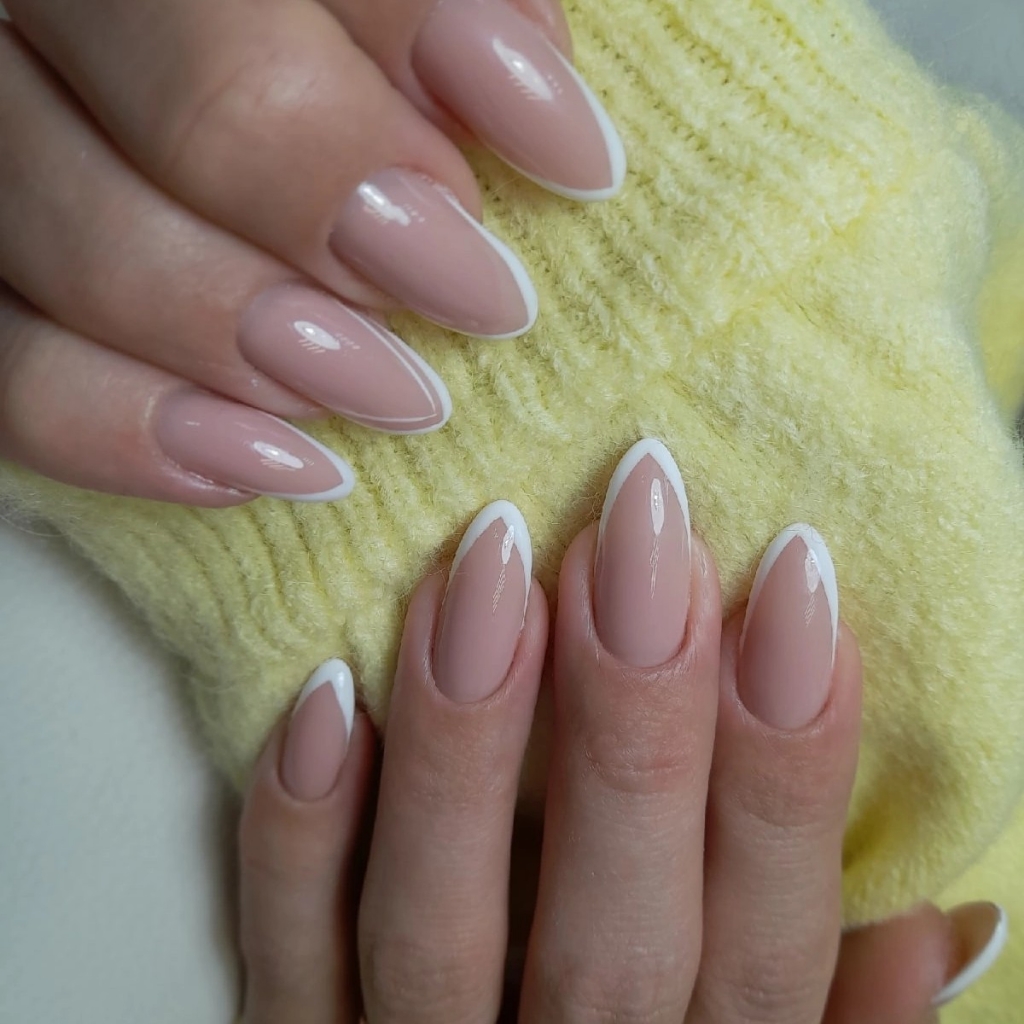 Маникюр и гель-лак  френч/омбре