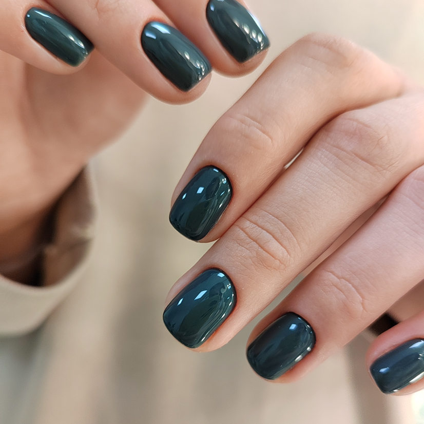 Комби маникюр+покрытие