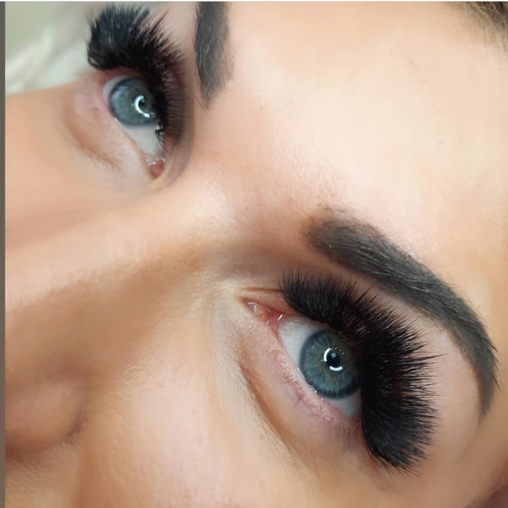 наращивание ресниц 5д-10д