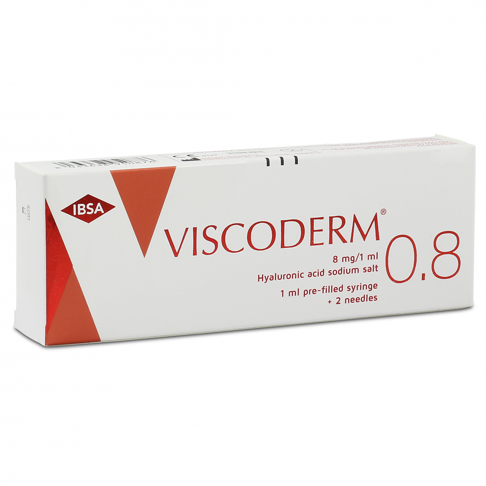 Биоревитализация Viscoderm 0.8% 1 ml