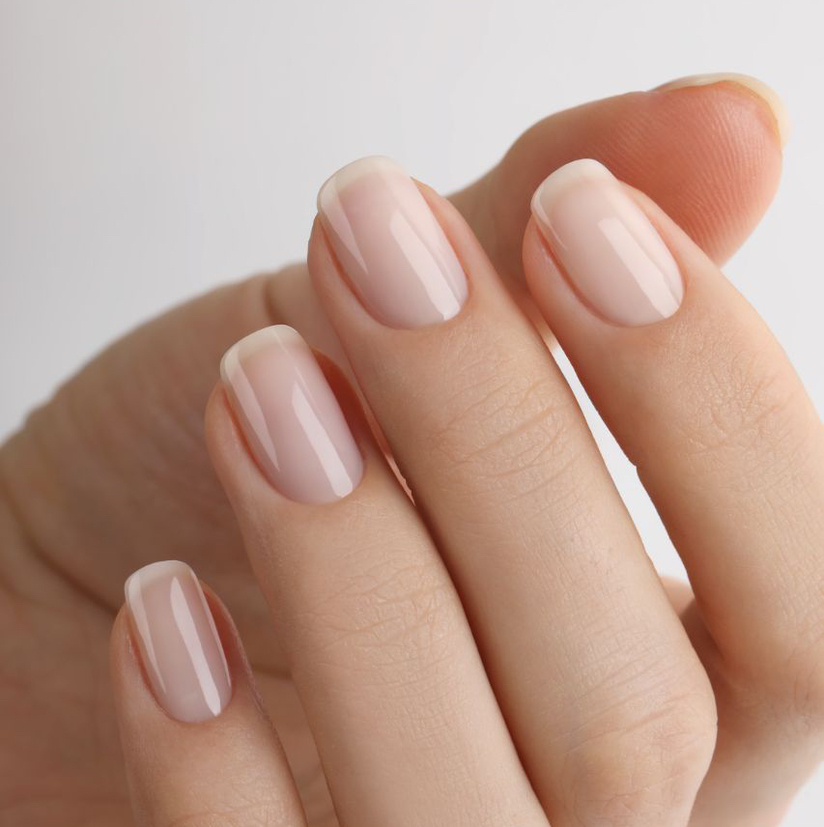 Маникюр без дальнейшего покрытия