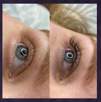 Окрашивание ресниц