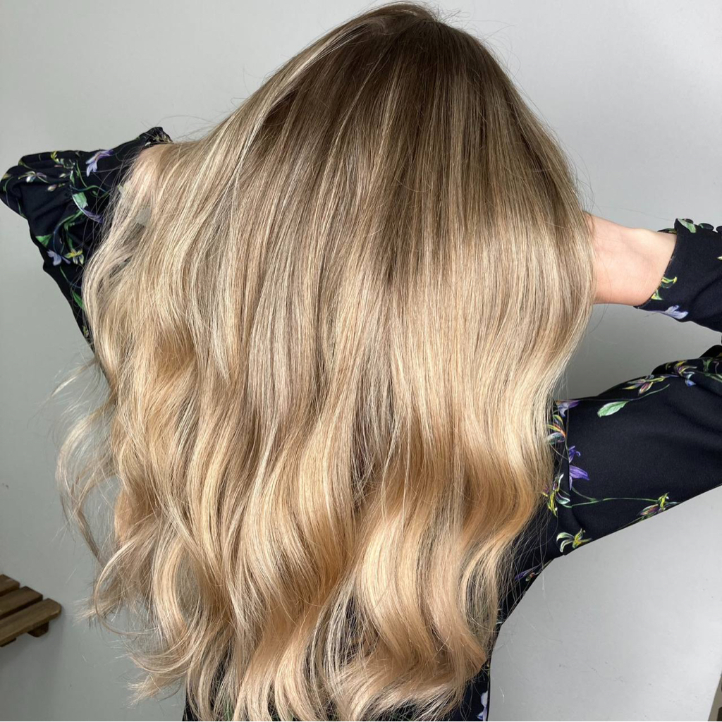 Окрашивание омбре / шатуш / балаяж / AirTouch (очень длинные, вкл. тонирование)