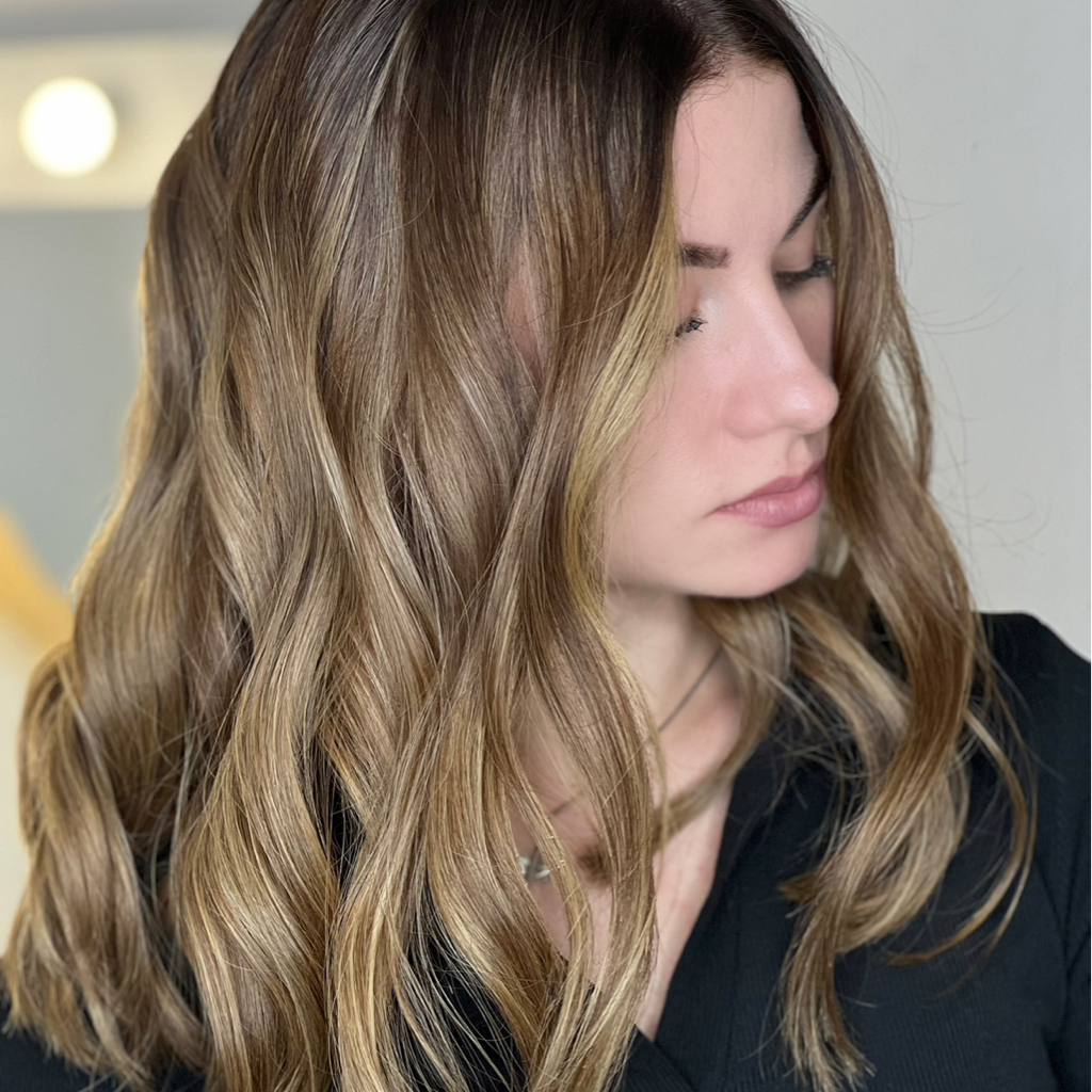 Окрашивание омбре / шатуш / балаяж / AirTouch (длинные, вкл. тонирование)