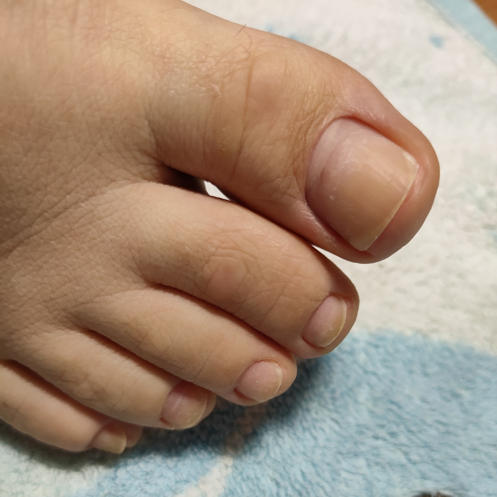 Педикюр без покрытия