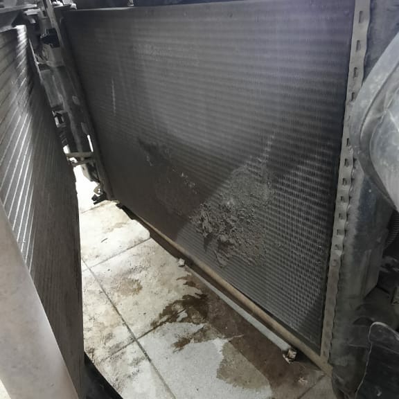 Чистка радиаторов кондиционера+ДВС