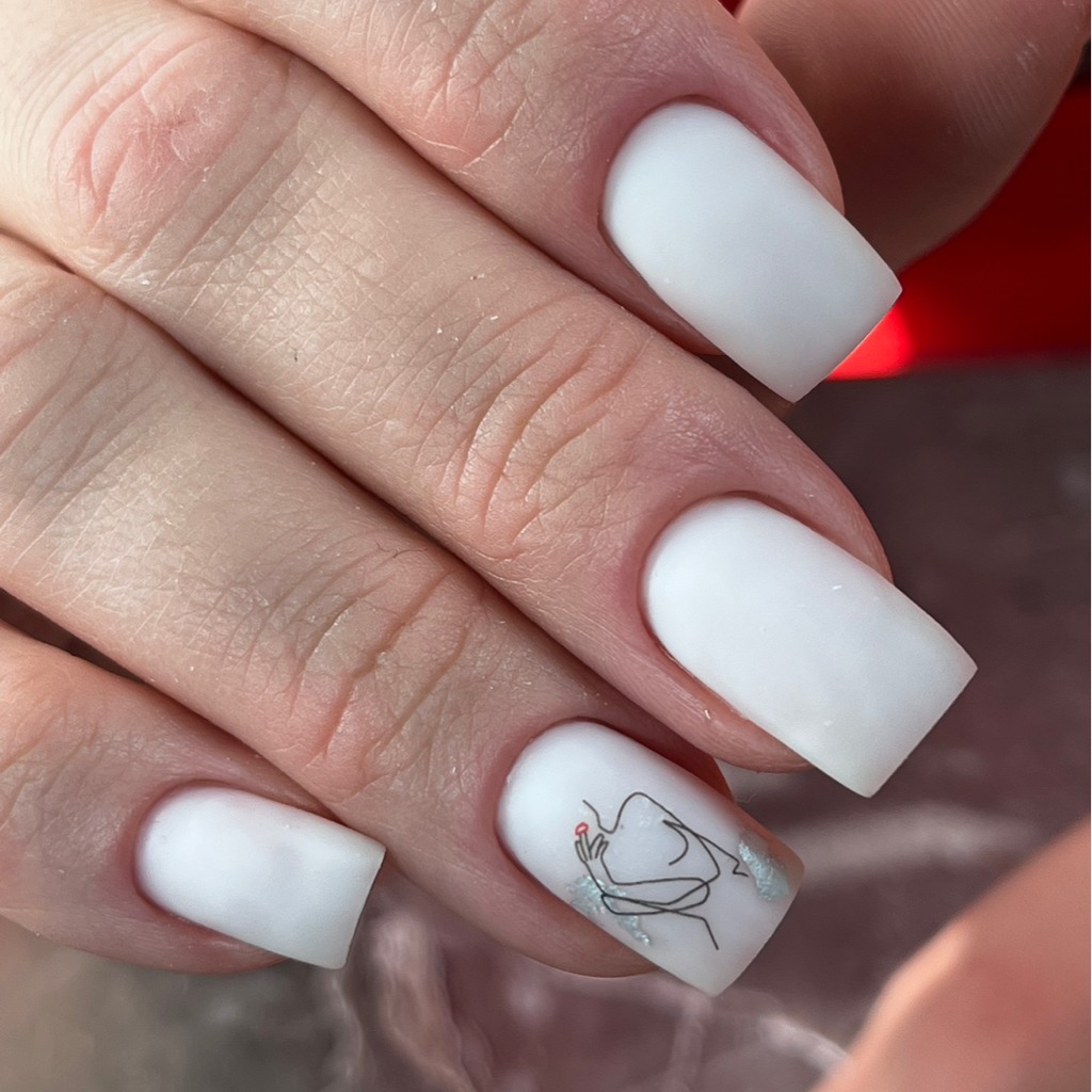 Маникюр с укреплением (гель Россия)