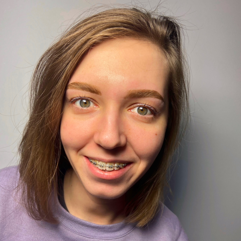 Окрашивание бровей