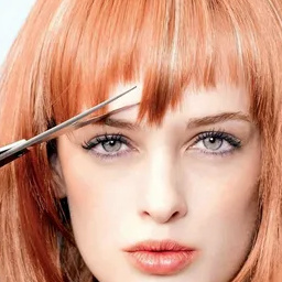 Стрижка чёлки