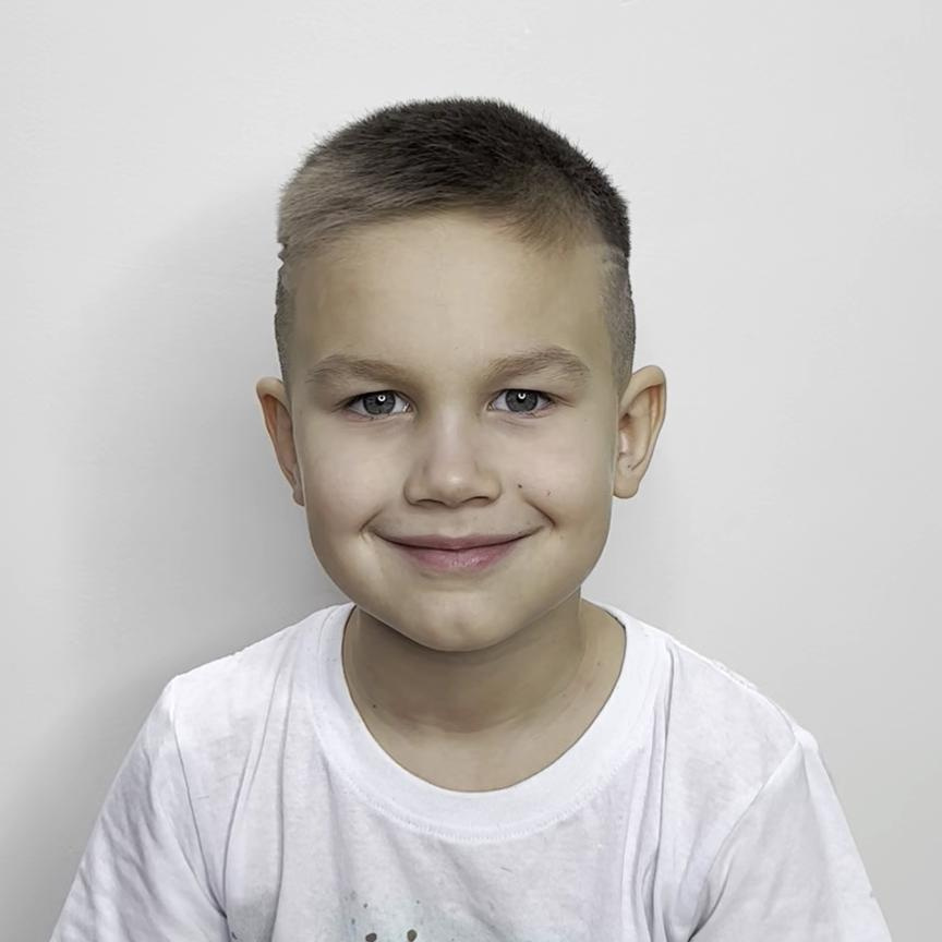 Детская стрижка для мальчика  до 7 лет