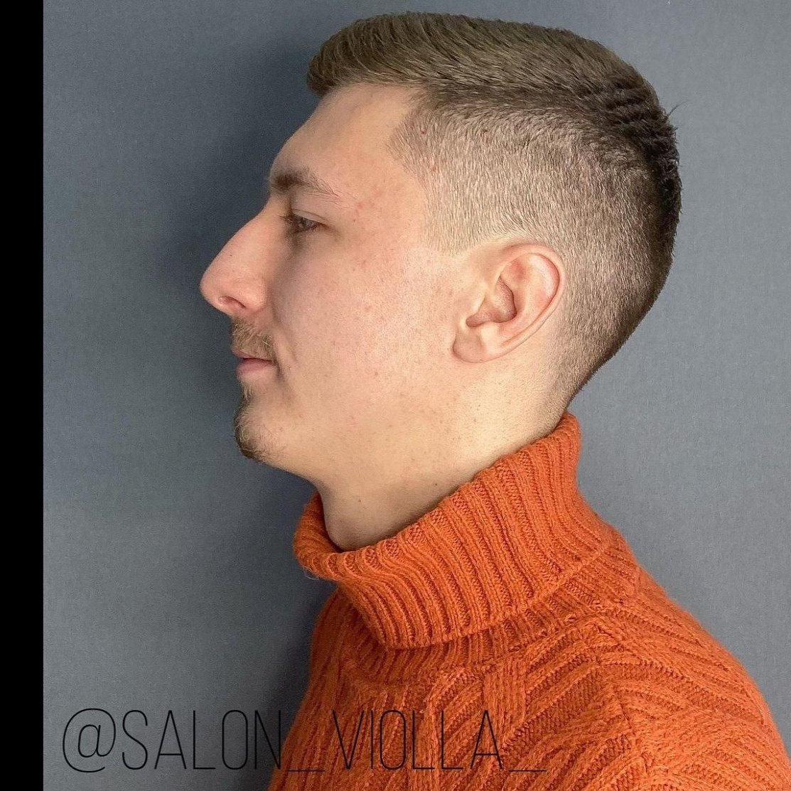 Модельная Стрижка мужская