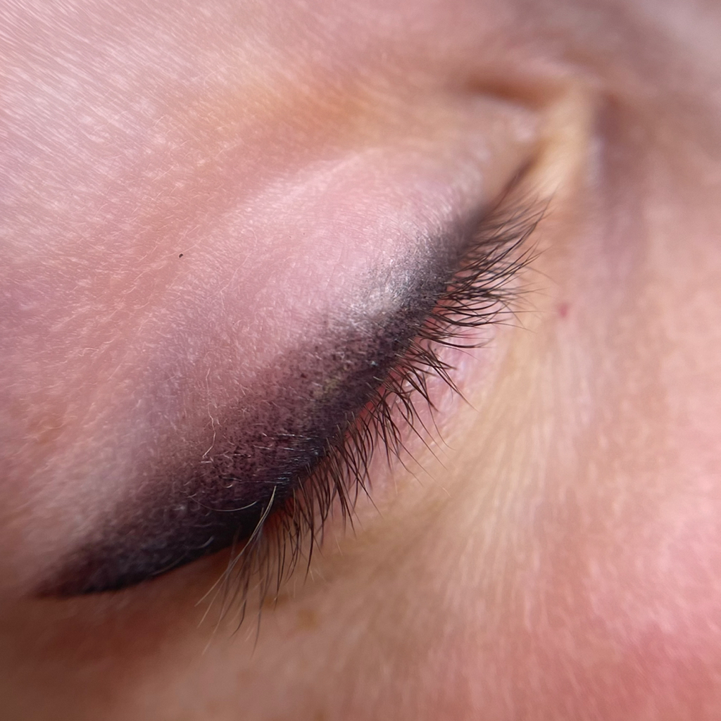 Shaded eyeliner
